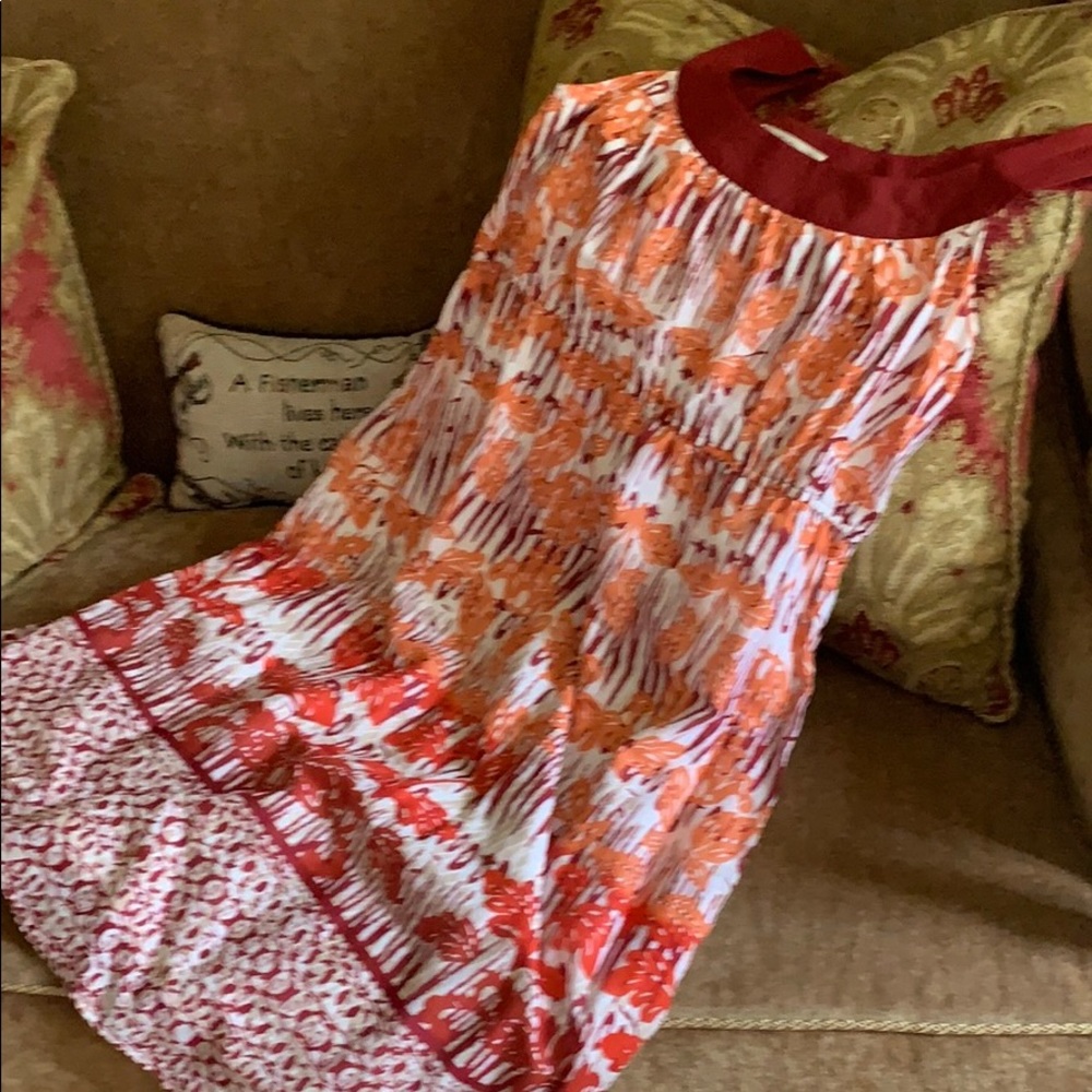 Cute summer Boho print dress.